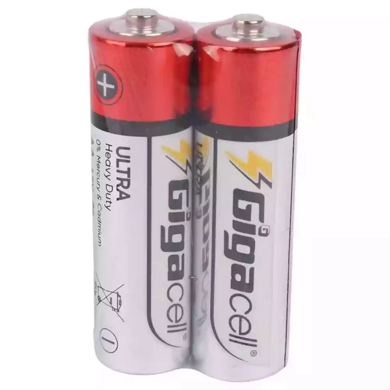 باتری قلمی AA Gigacell Ultra Heavy Duty R6 1.5V AA شرینک (بسته 2 عددی)